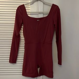 Set active long sleeve shorty suit